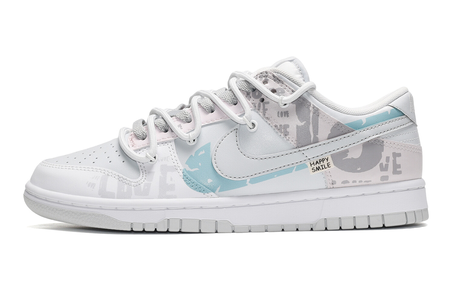 

Кроссовки Nike Dunk Skateboard Shoes Women's Low-Top Blue Gray, синие, Синий, Кроссовки Nike Dunk Skateboard Shoes Women's Low-Top Blue Gray, синие