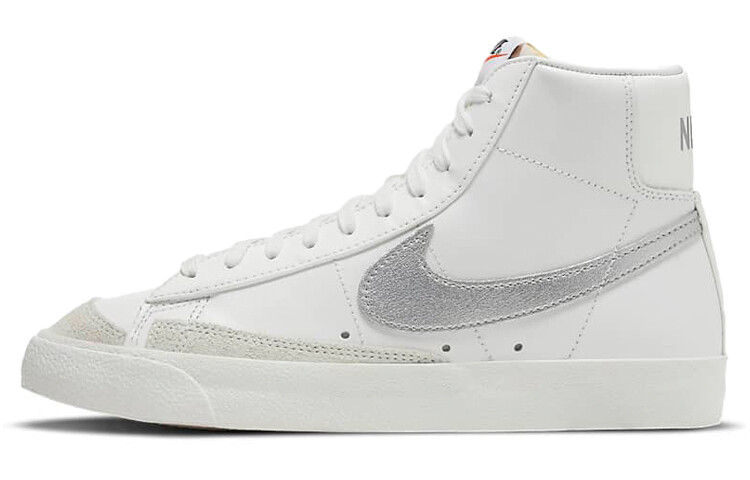 

Кроссовки Nike Blazer Mid 77 White Silver Metallic Women's