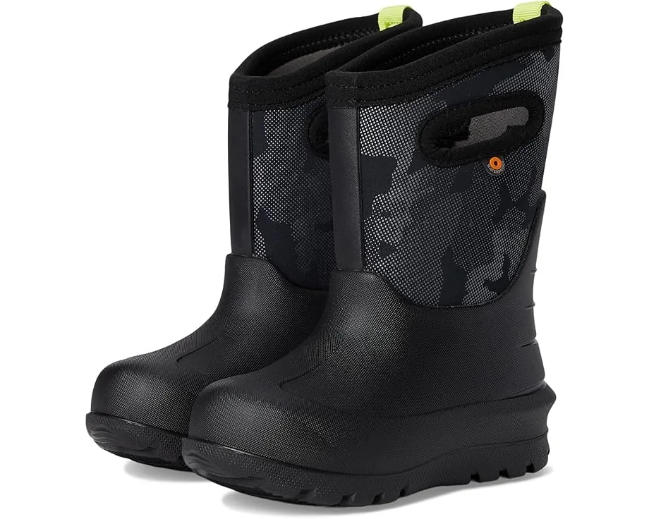 Ботинки Bogs Kids Neo - Classic Metallic Camo (Toddler/Little Kid/Big Kid), Black Multi