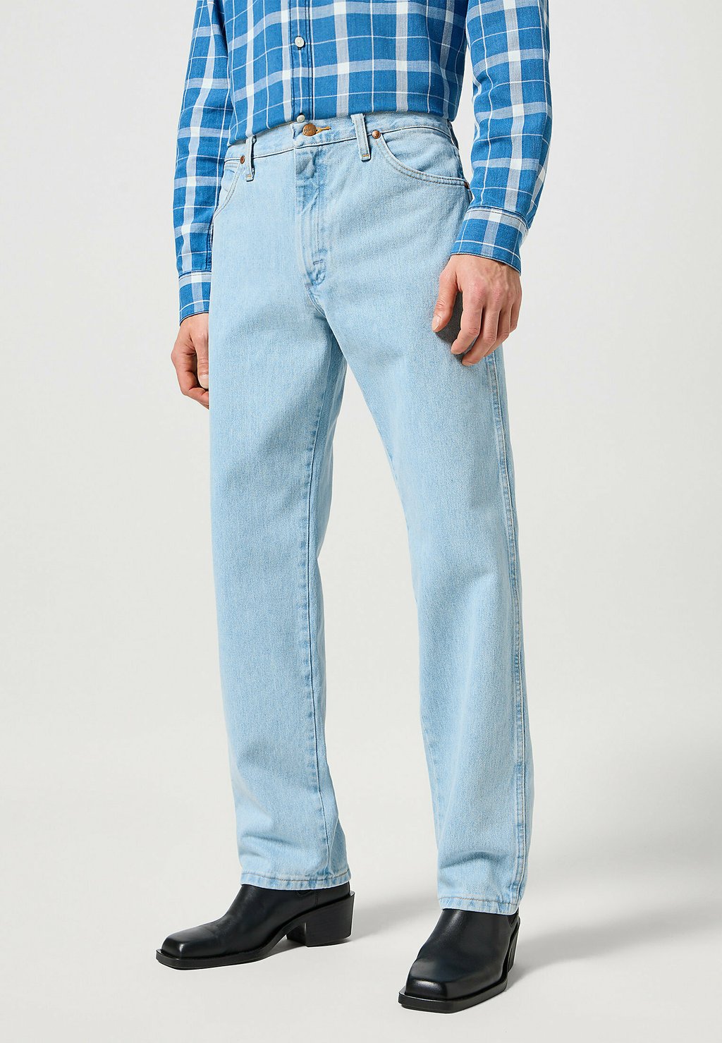 

Джинсы прямого кроя 13MWZ Wrangler, светло-голубой деним