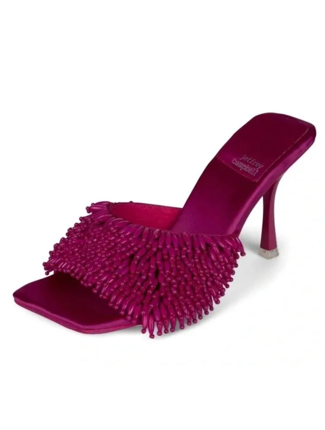 Туфли Kinsley с бусинами цвета фуксии Jeffrey Campbell