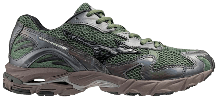 

Кроссовки Mizuno Wave Rider 10 'Agave Green Metallic Grey', зеленый