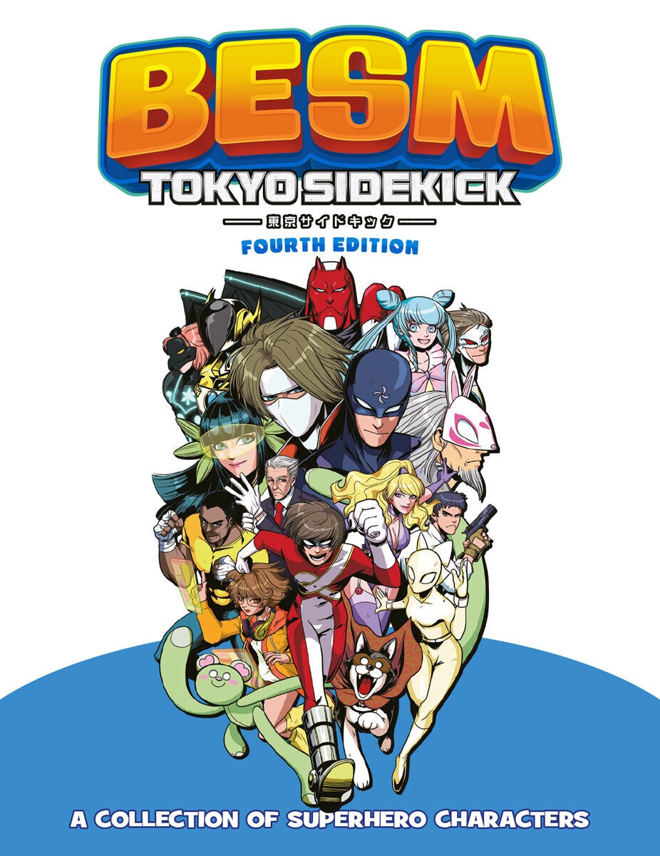 

Настольная игра Big Eyes, Small Mouth (BESM) Tokyo Sidekick Supplement