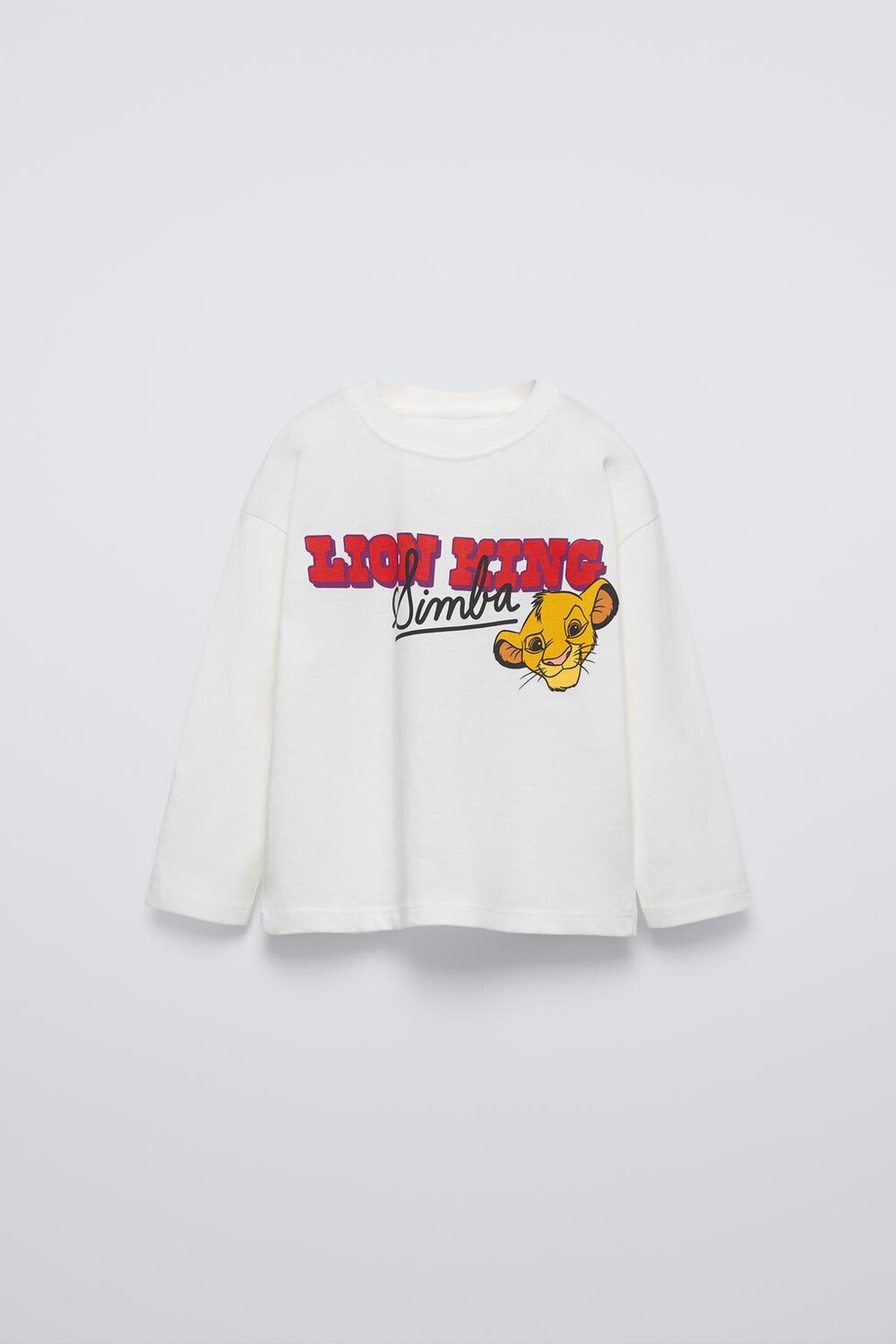 

Футболка король лев disney ZARA, экрю
