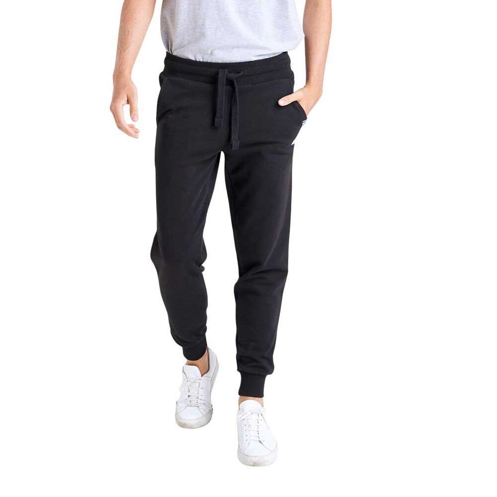 

Брюки Leone Apparel Basic Small Logo Tracksuit, черный