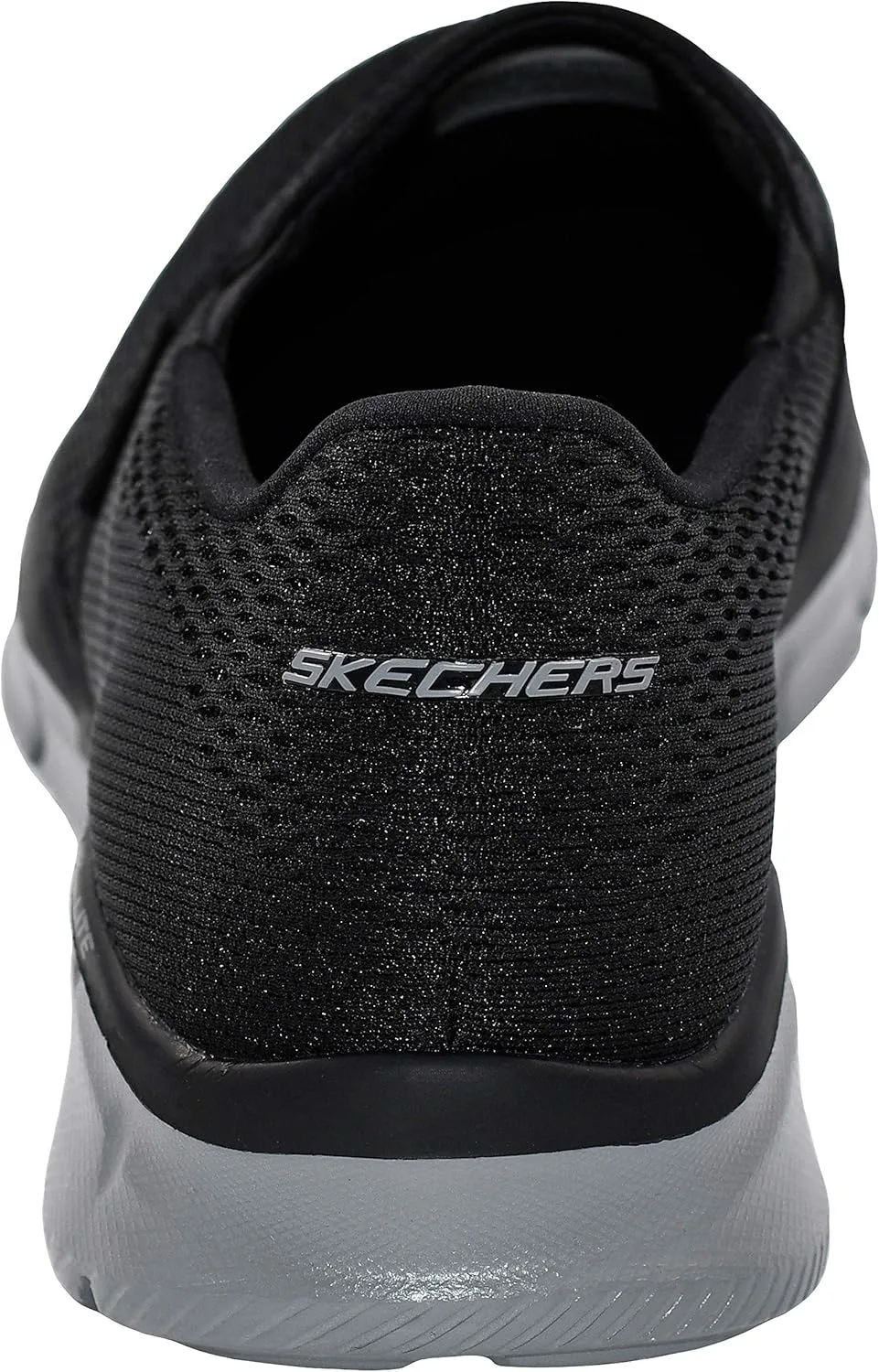 Мужские спортивные кроссовки Skechers Equalizer Double Play Wide-51509, черный — фото 3