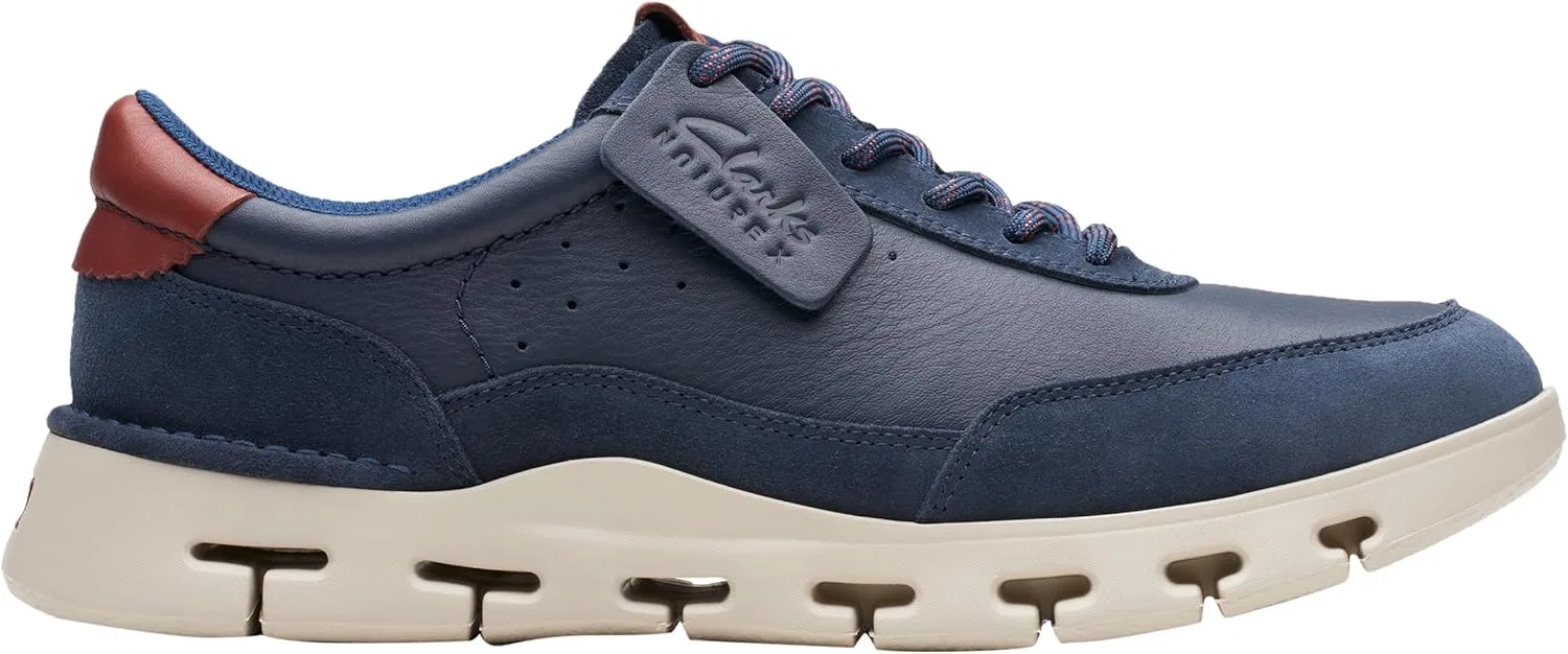 Мужские кроссовки Clarks Nature X One, 3-Navy Leather