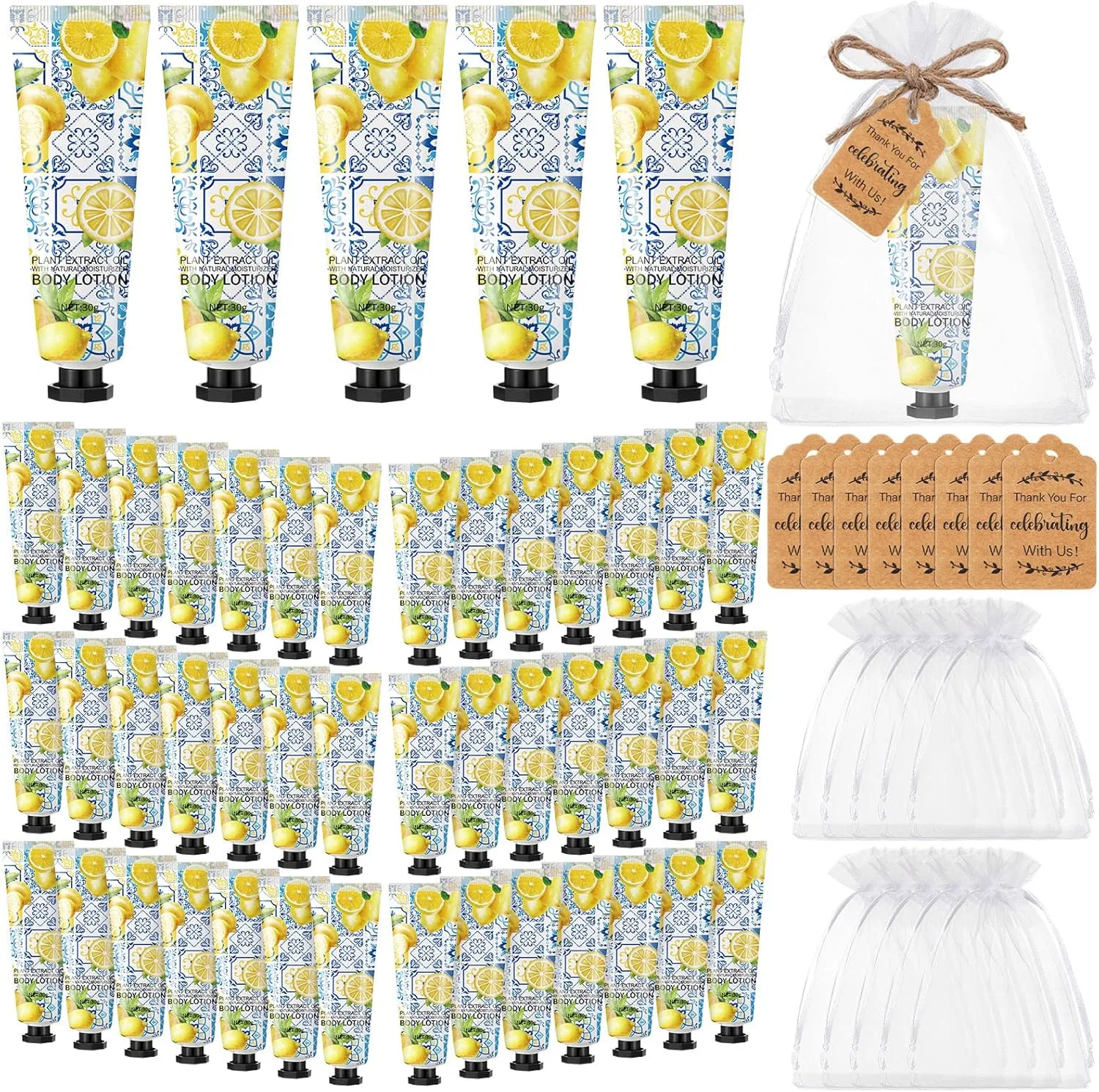 Набор лосьонов для тела Capri Lemon 48 шт. 30 мл Swiffen