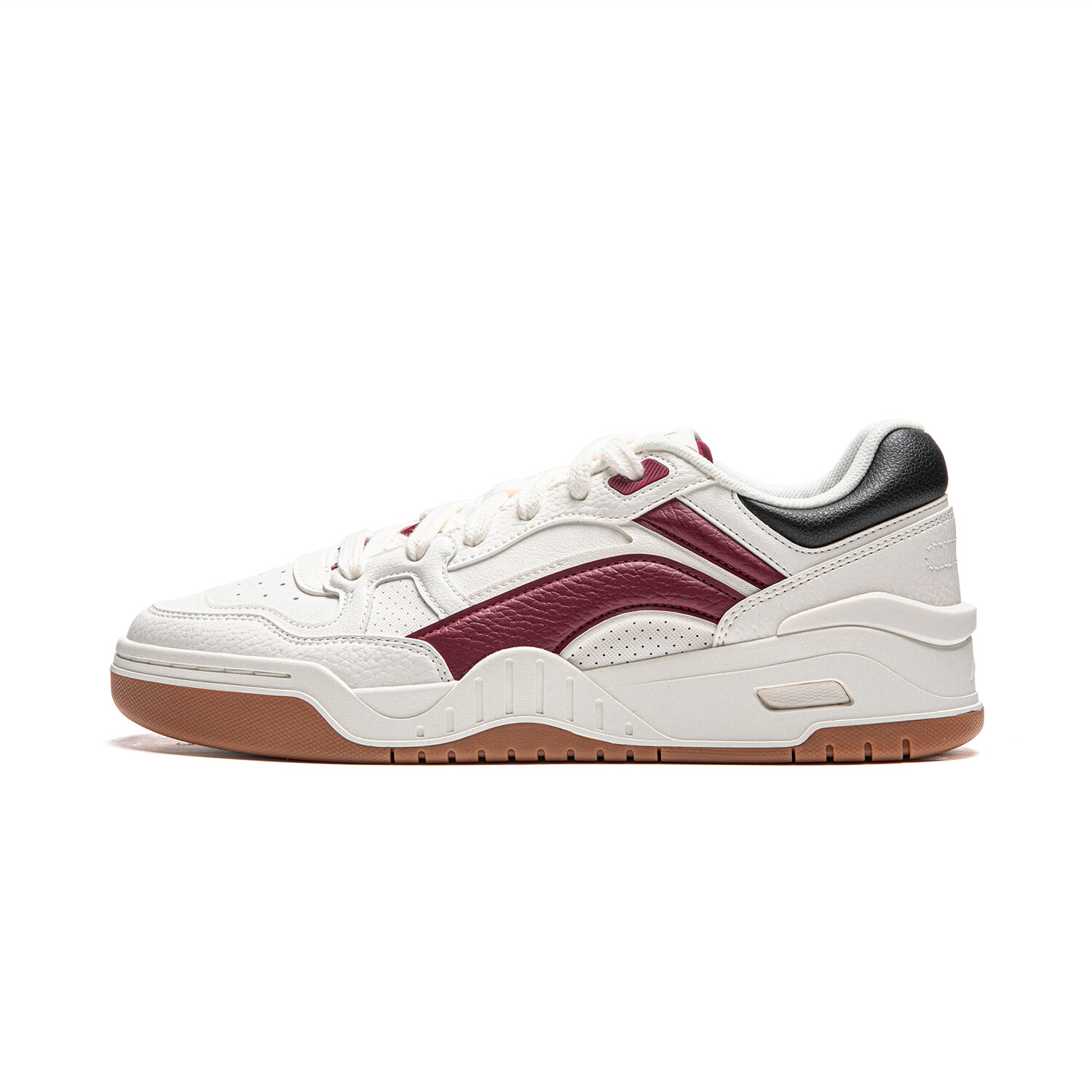 

Кроссовки LINING Moon White 2.0 Skateboarding Shoes Men Low-top White/red, красный