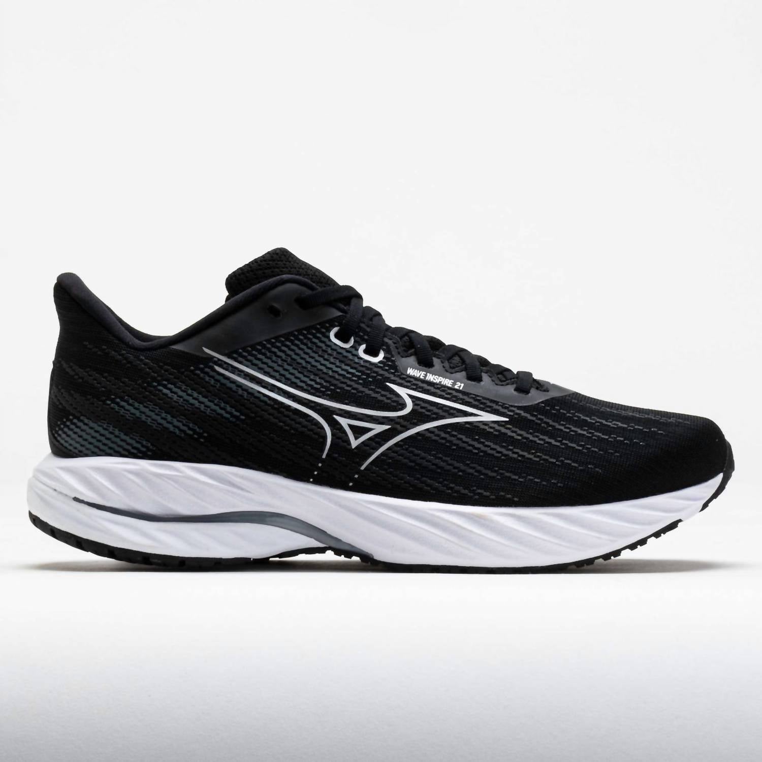 

MIZUNO Мужские беговые кроссовки Wave Inspire 21 в черно-серебристом цвете