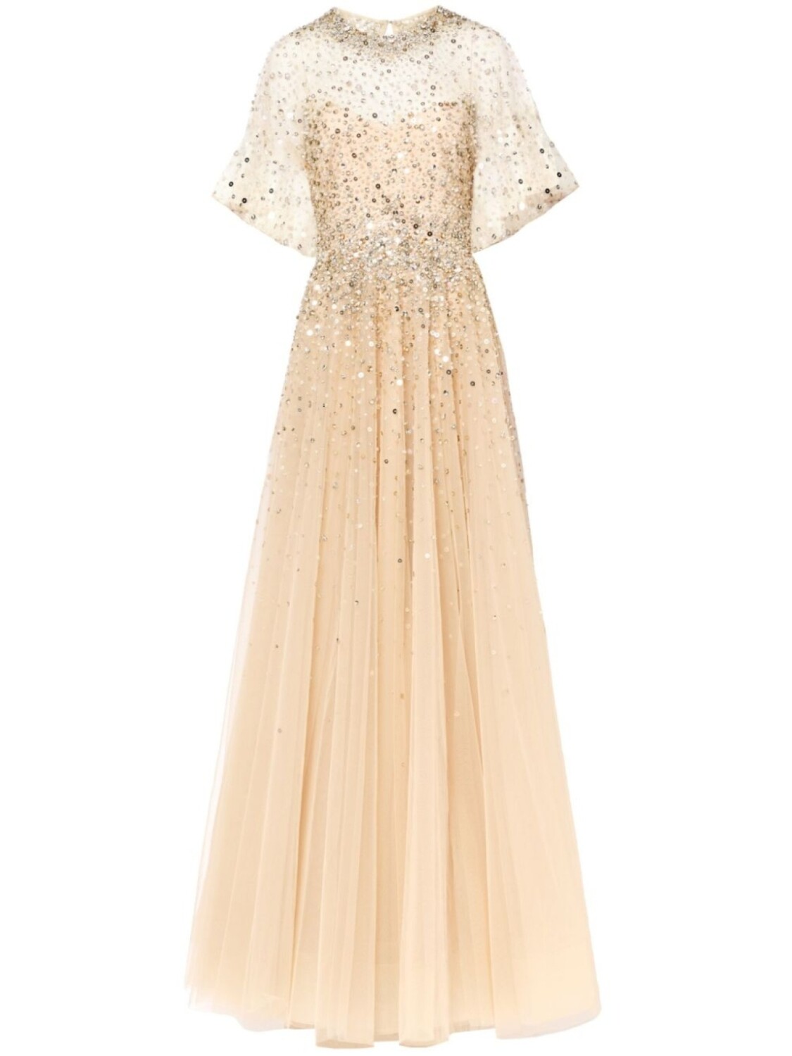 

Платье Kiko Jenny Packham, нейтральный цвет