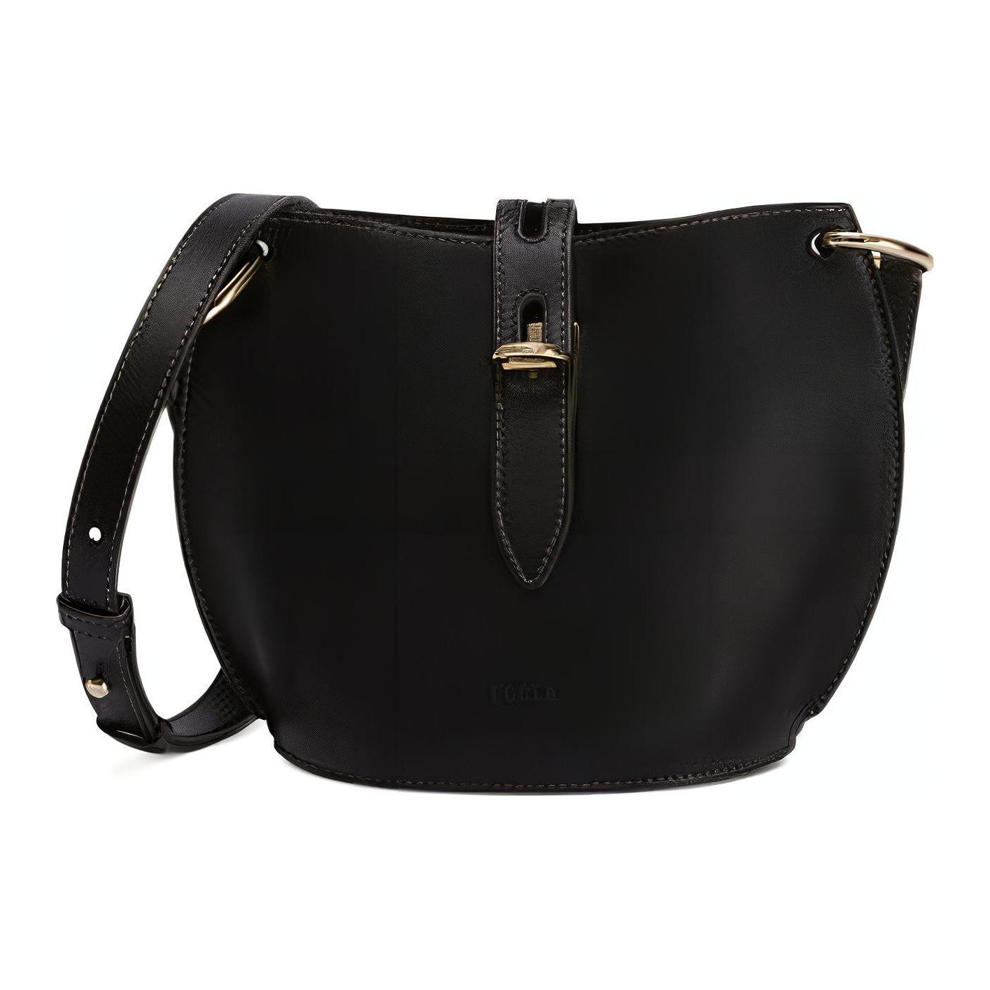 

Furla Кожаная сумка через плечо, мини-кроссбоди женская черная