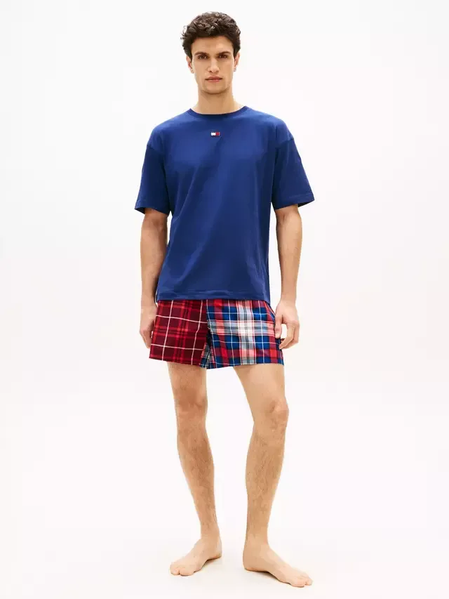 Пижамный комплект Heritage из хлопка, синий/разноцветный Tommy Hilfiger