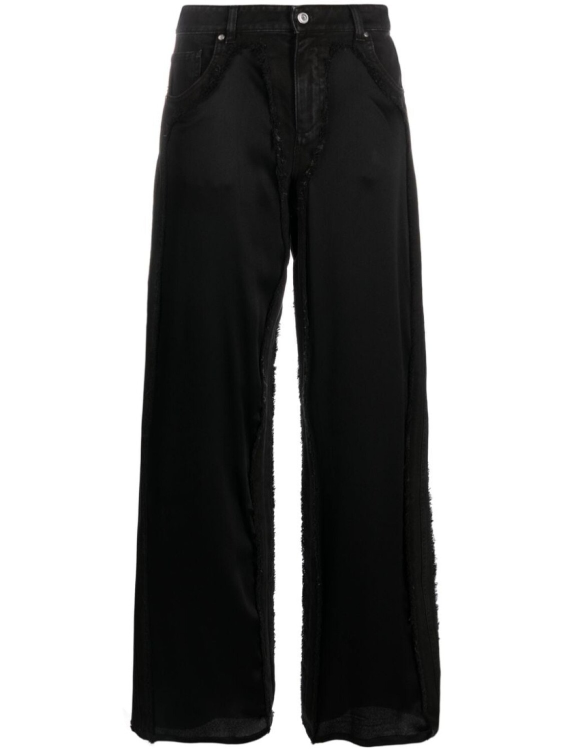 

Blumarine брюки с завышенной талией, черный