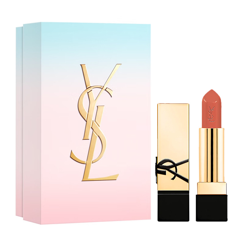 Твилайт Даун Цилиндр Бокс Помада Сатин Комплексия Брайтенинг 3.8г SAINT LAURENT, #n1 белый peach nude — фото 2