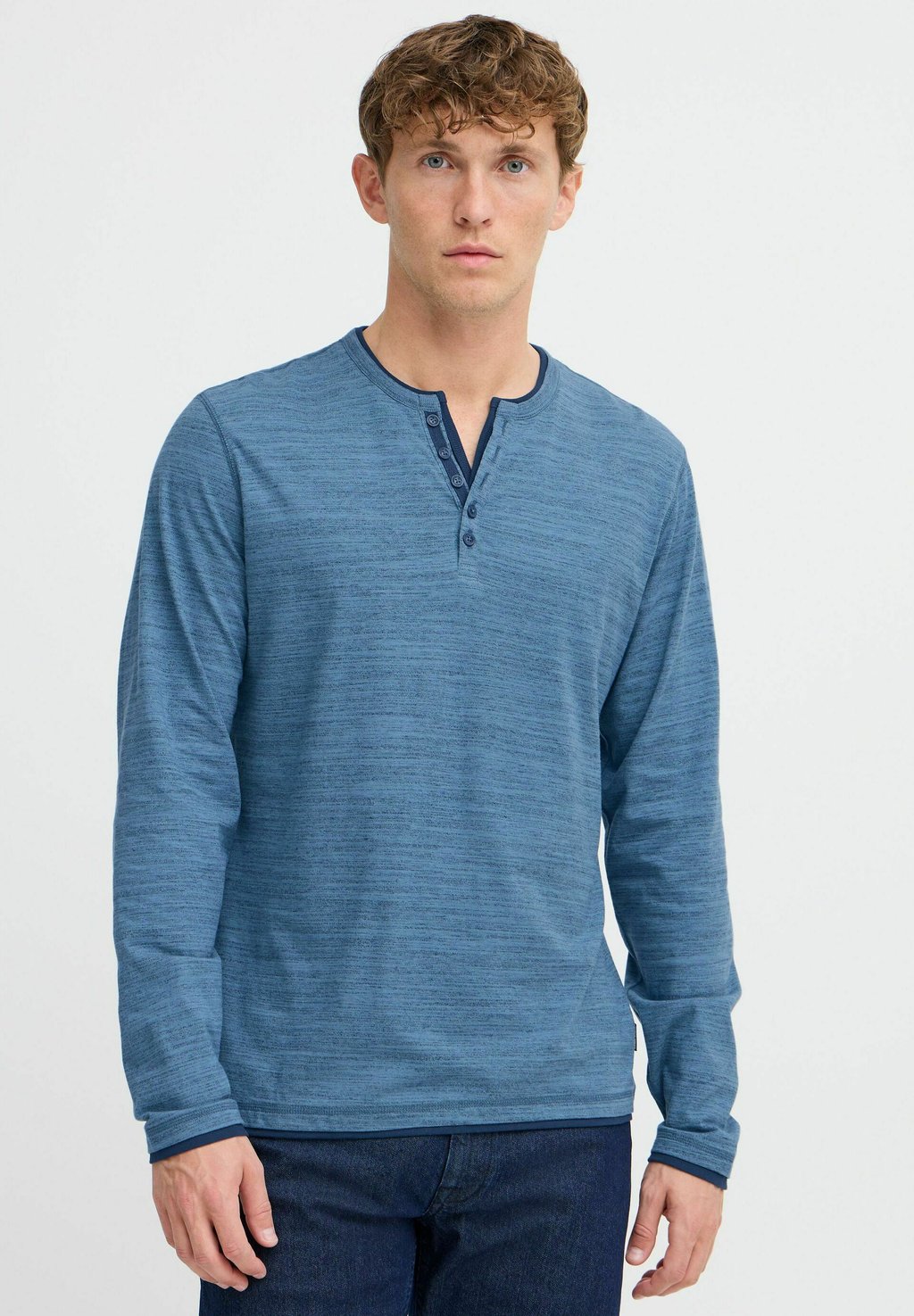 

Лонгслив BHJEFF Blend, цвет Copen Blue