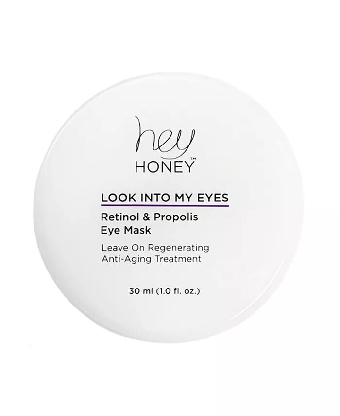 Маска для глаз Look Into My Eyes с ретинолом и прополисом, 30 мл Hey Honey