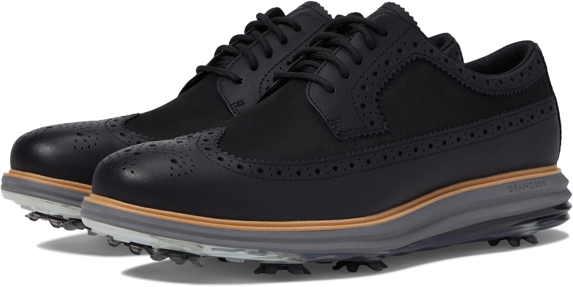 

Кроссовки Cole Haan Originalgrand Tour Golf Waterproof, Black/Natural/Quiet Shade