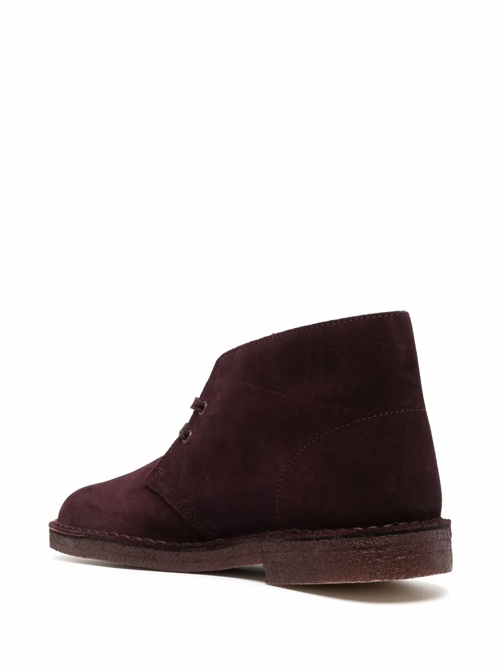 Ботинки на шнуровке Clarks Originals, фиолетовый — фото 3