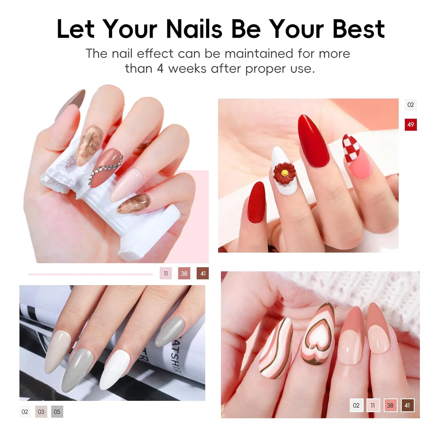 Набор для гель-лака с УФ-лампой PEACECOLOR Peacecolor, Kit B: 22+4Pcs Gel Polish Kit With Lamp & Drill — фото 2