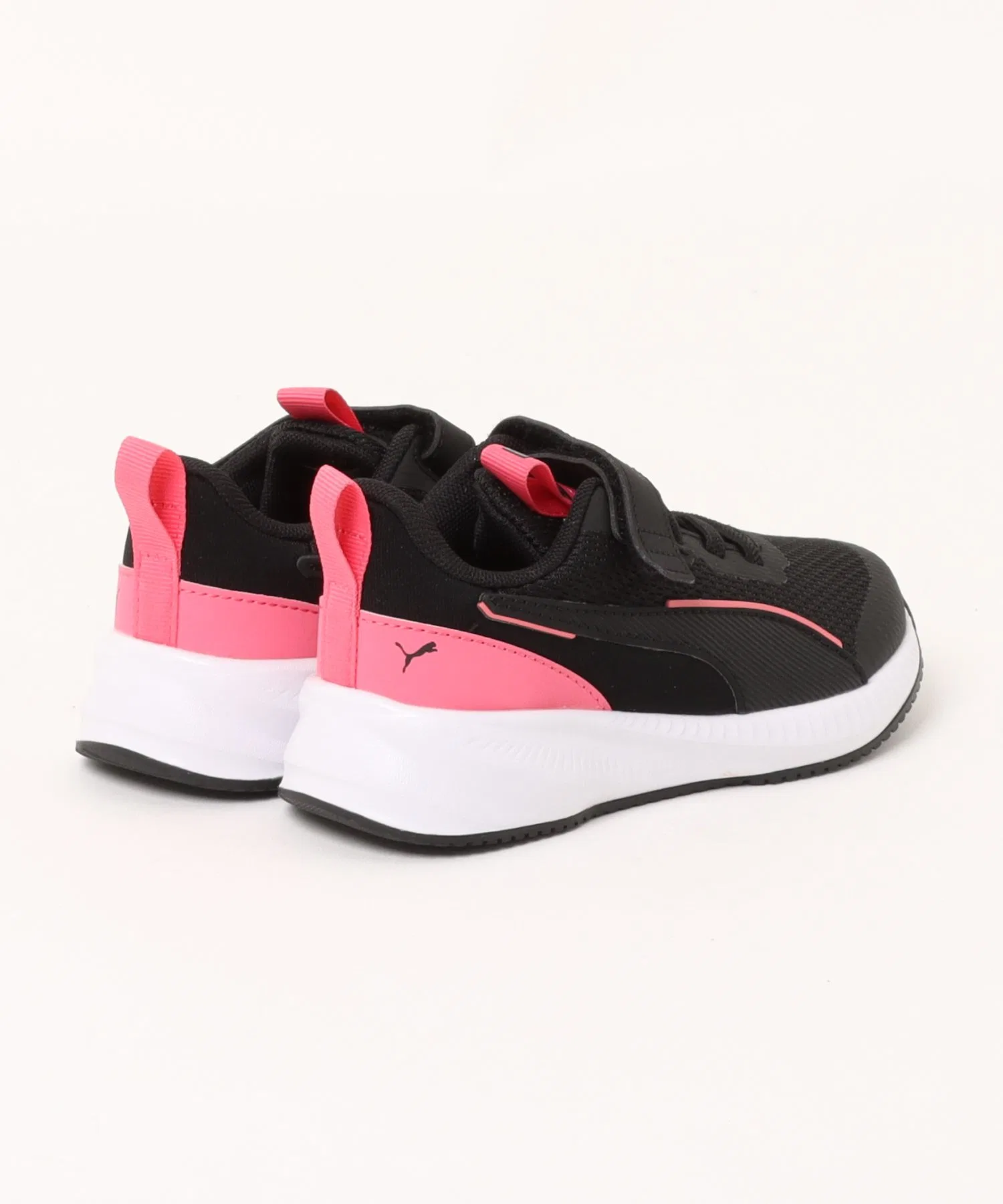 Детские кроссовки PUMA FLYER 3 AC+PS для спорта чёрно-белые — фото 2