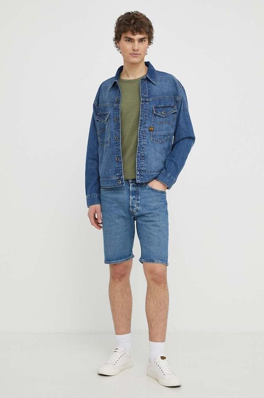 

Хлопковые шорты Levi's, синий