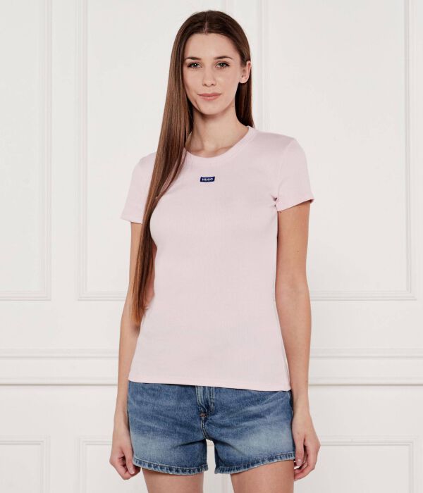 

Футболка легкая Slim fit Hugo Blue, коричневый
