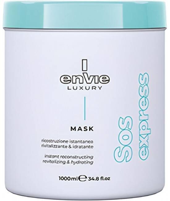 

Envie Luxury Mask Sos Express, восстанавливающая маска для поврежденных и сухих волос 1000мл Inna Marka