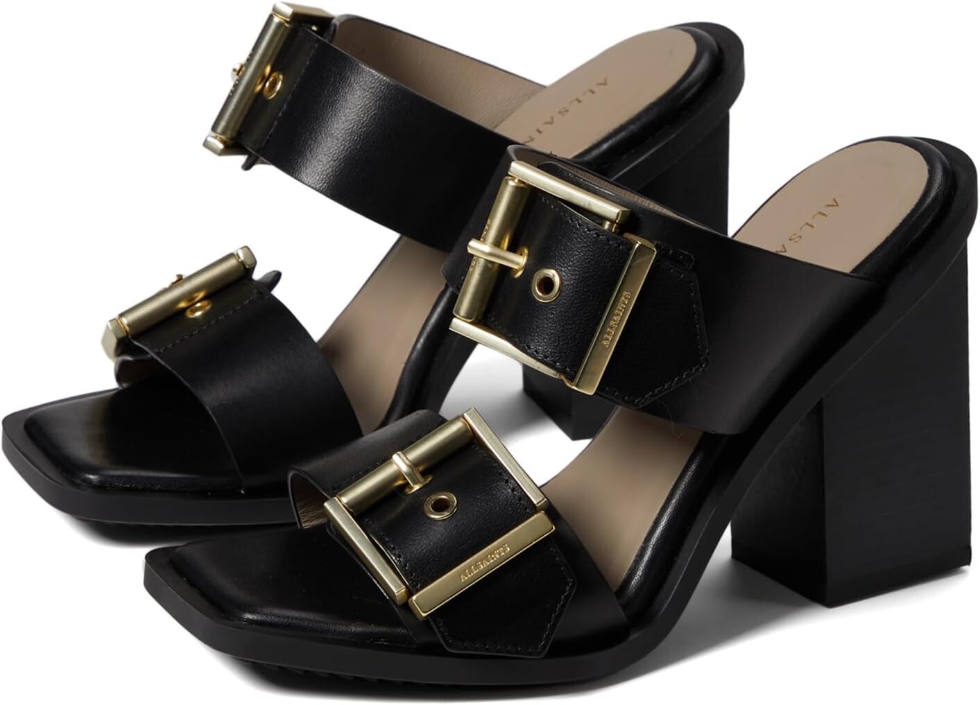 

Сандалии AllSaints Camille Mule, цвет White 1