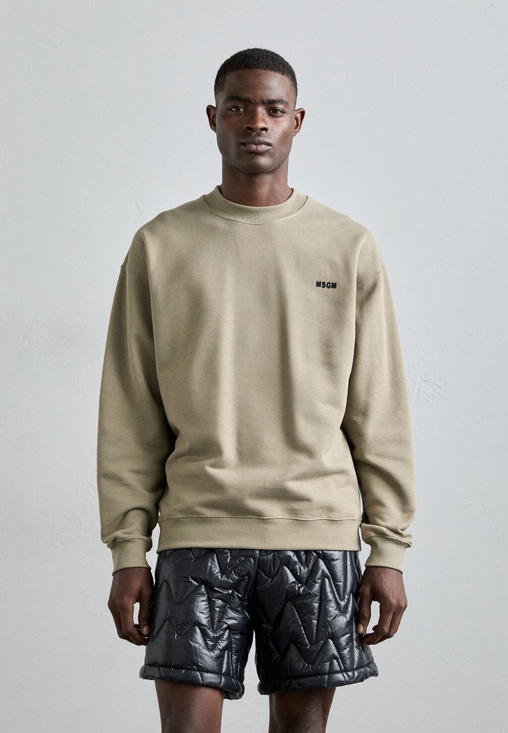 

Толстовка FELPA MSGM, темно-зеленый