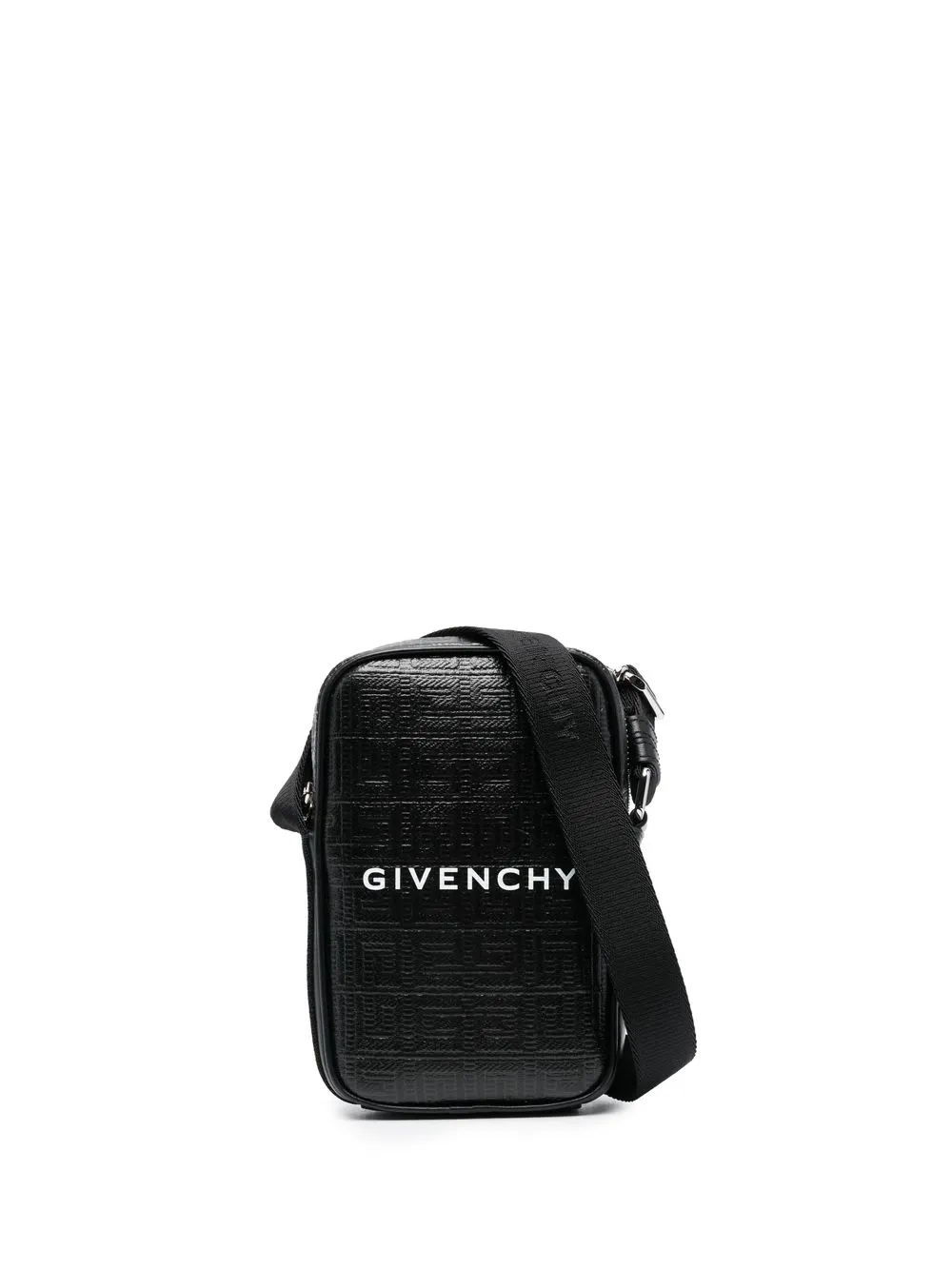

Сумка-мессенджер с тисненым логотипом Givenchy, черный