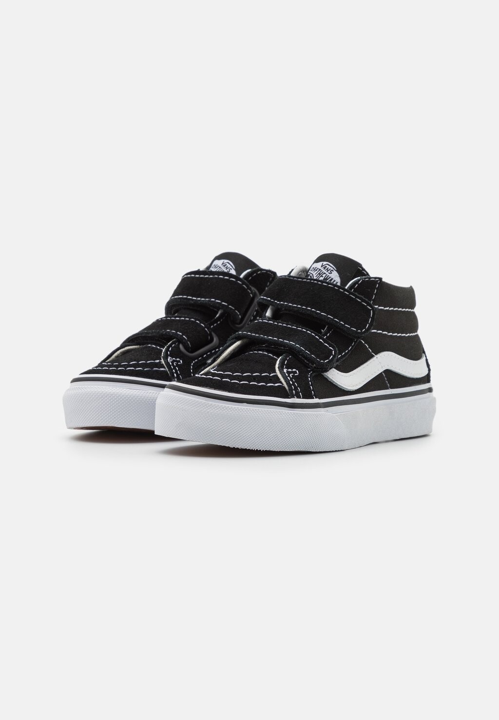 Высокие кеды Sk8-Mid Reissue Unisex Vans, цвет black/true white — фото 2
