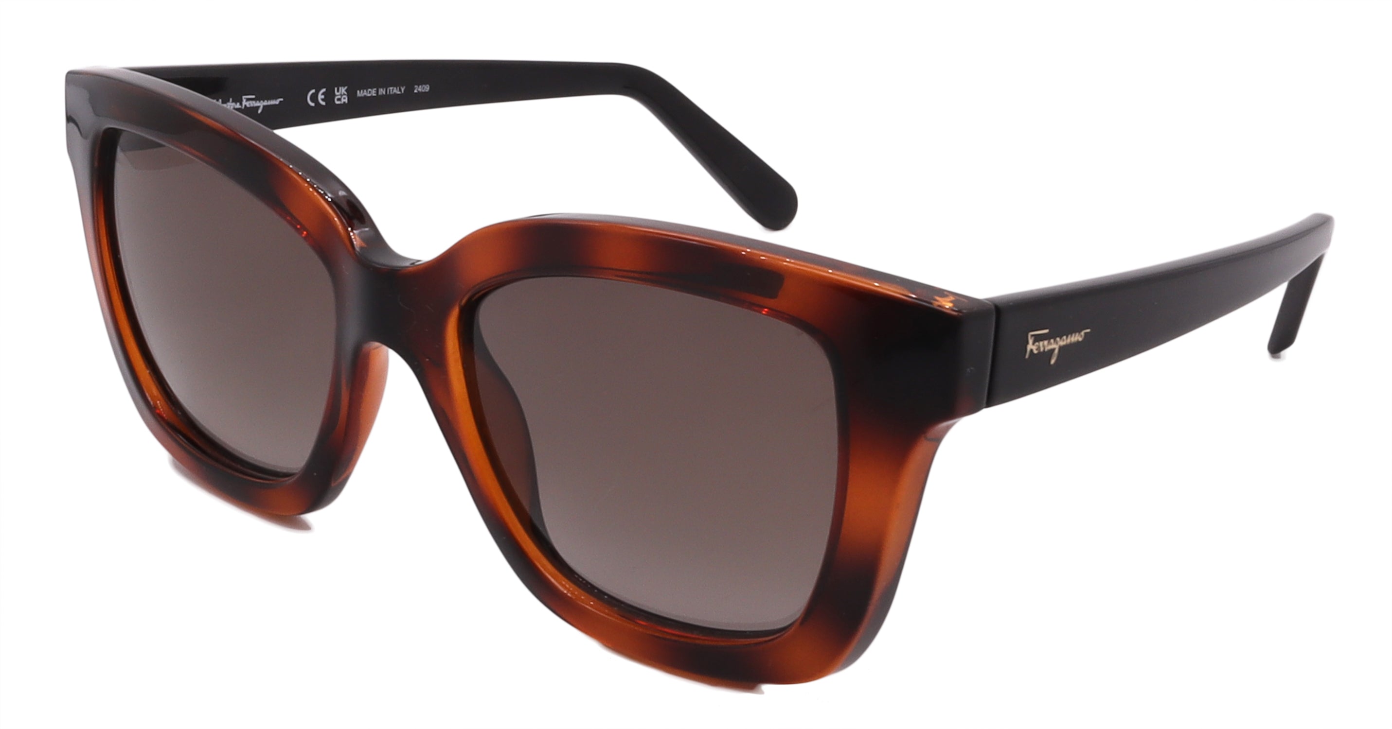 

Солнцезащитные очки SALVATORE FERRAGAMO модель SFSF955S-214-53-19-140 без поляризации, коричневый