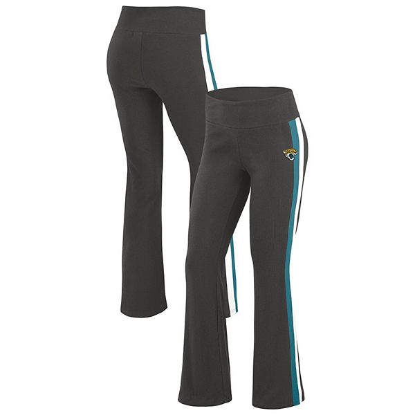 

Женские черные штаны для йоги jacksonville jaguars Wear By Erin Andrews