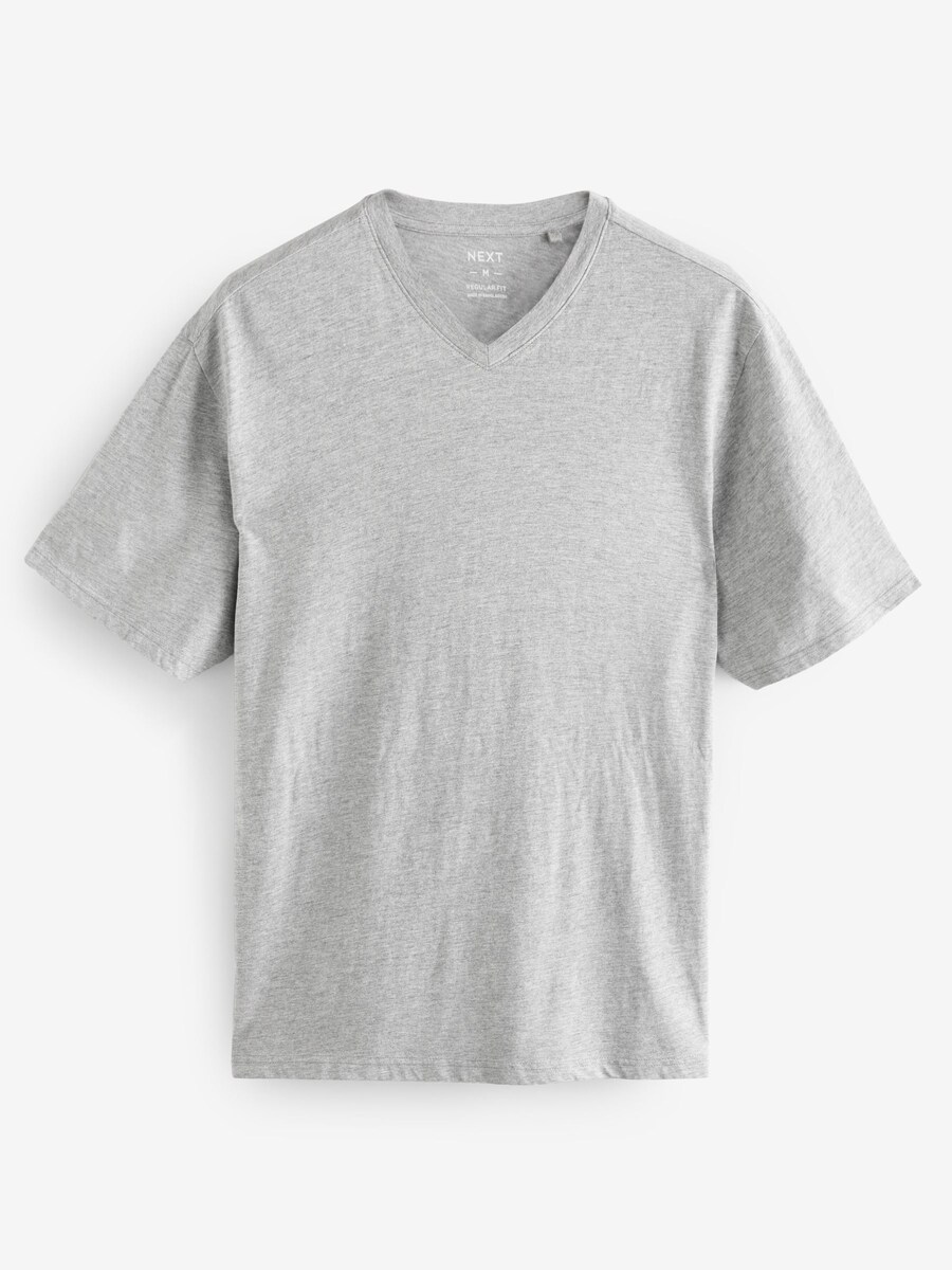 Рубашка Next Essential, цвет Navy/Anthracite/Light grey/Black/White — фото 3