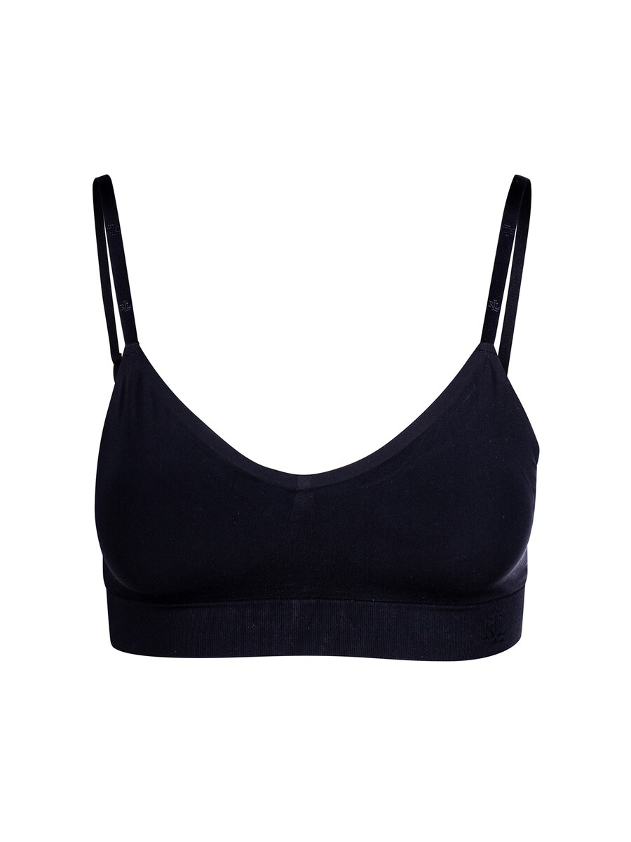 

Бюстгальтер Lauren Ralph Lauren Bralette Bra Luxe Smoothing, черный