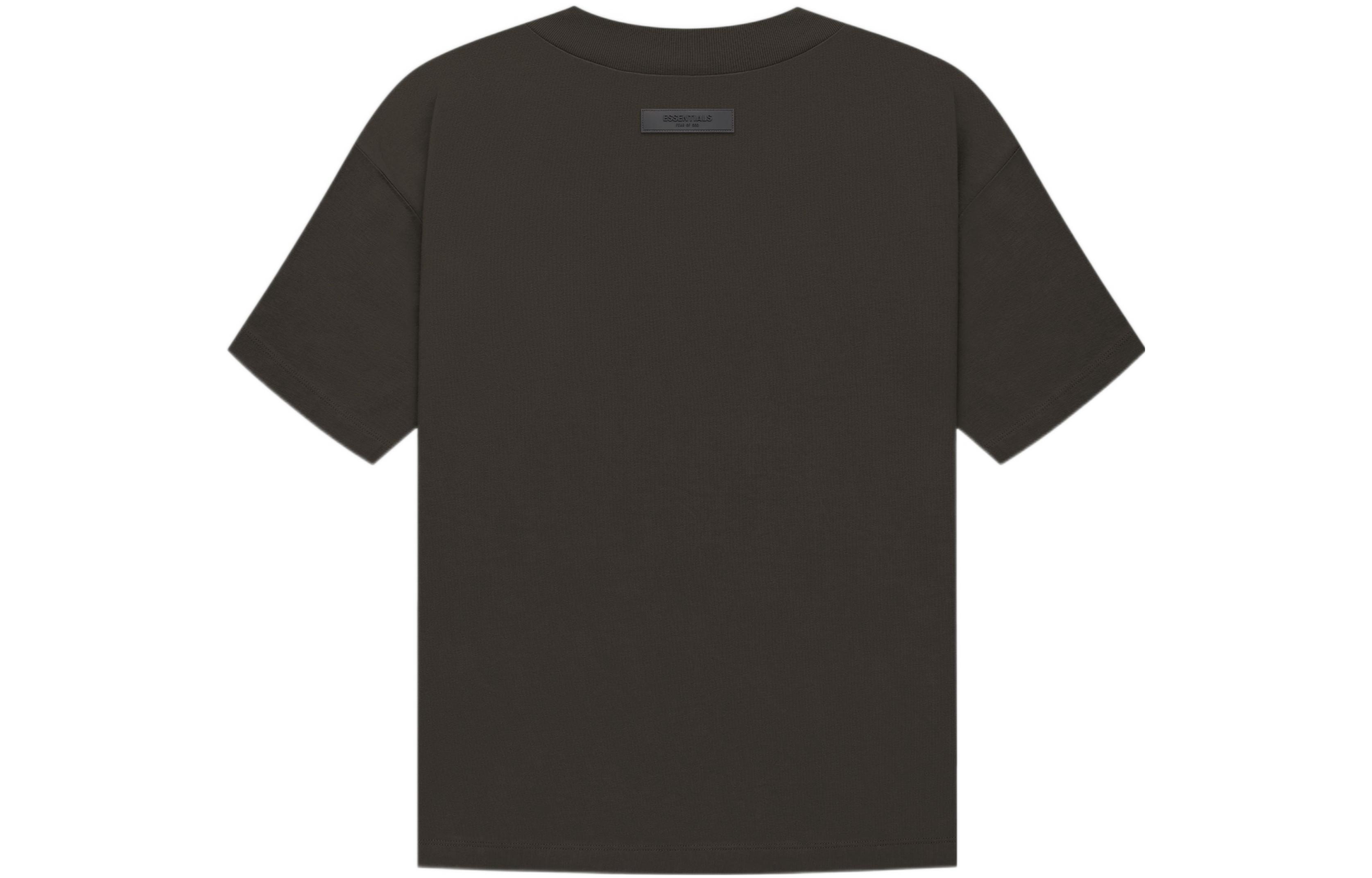 Футболка Fear Of God Essentials, серо-черная — фото 2