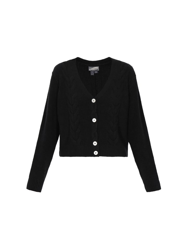 

DreiMaster Женский кардиган черного цвета