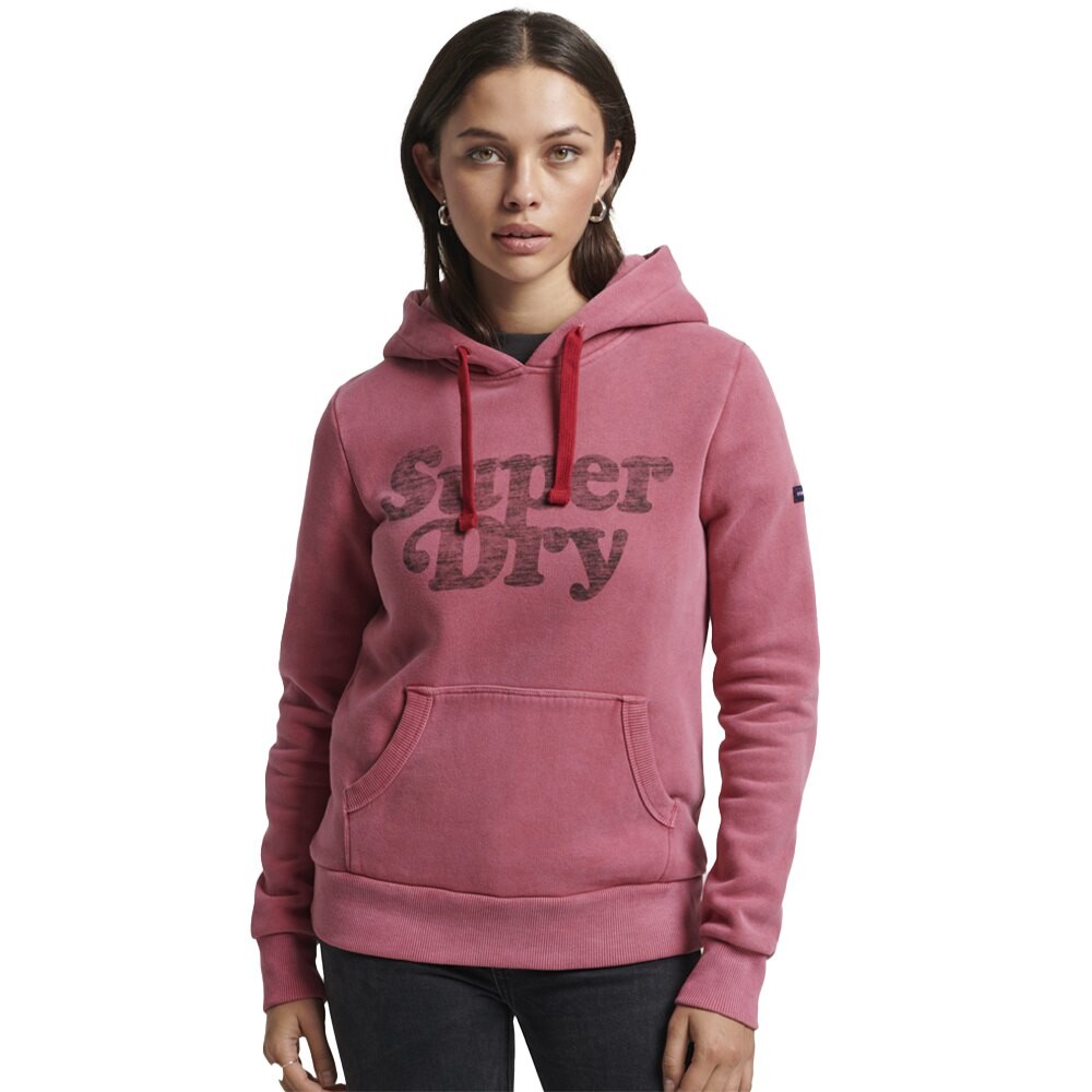 

Худи Superdry Vintage Cooper Classic, розовый