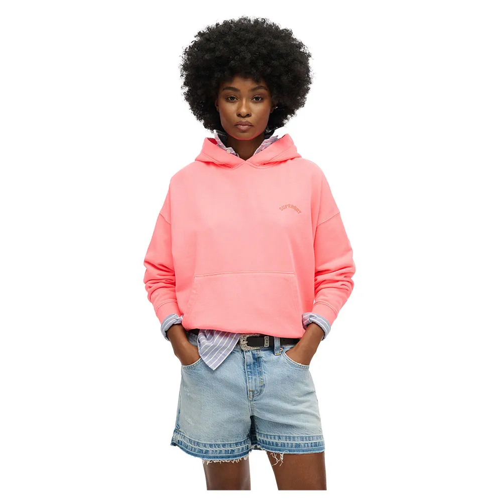 

Худи Superdry Essential Logo Gd, розовый