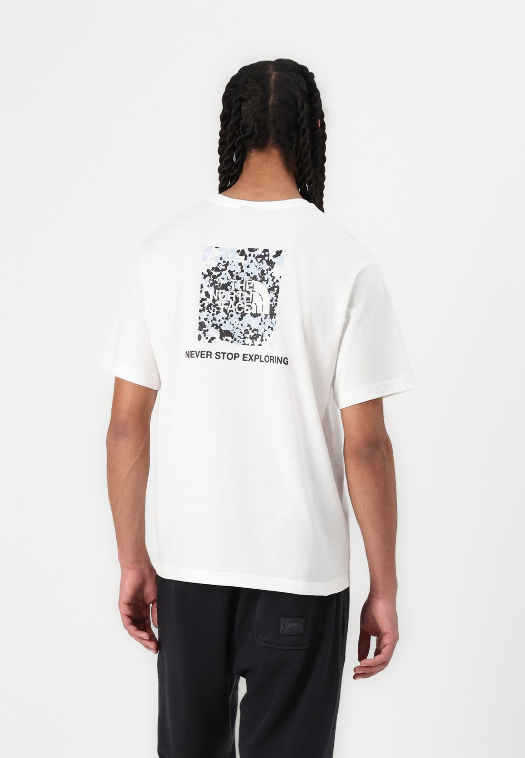 

Футболка с принтом MENS TEE RELAXED BOX The North Face, белый