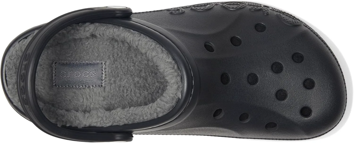 Кроксы Унисекс Виа с подкладкой Crocs, черный — фото 3
