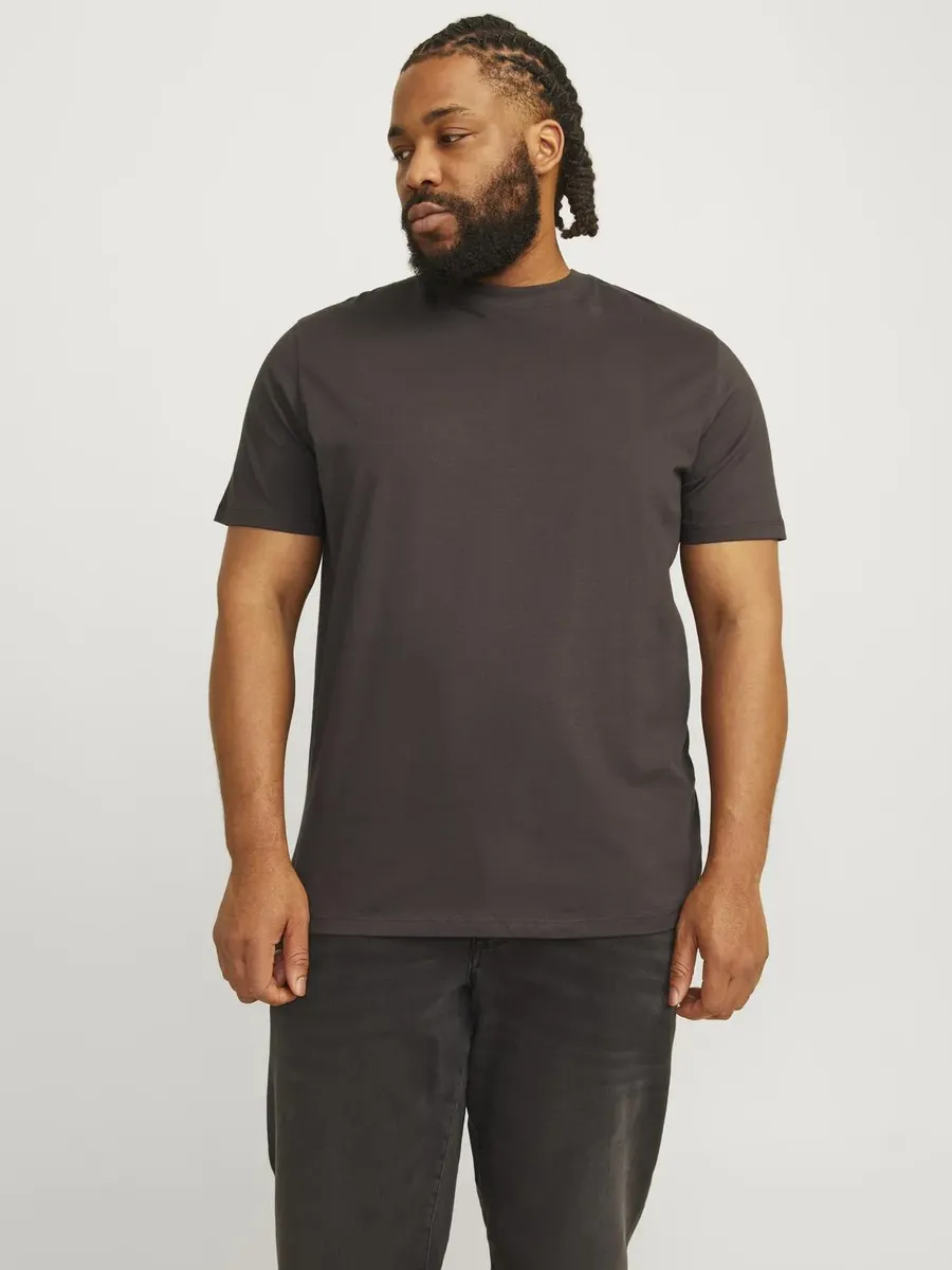 

Футболка Jack & Jones PlusSize "JJEBRADLEY TEE SS NOOS PLS", цвет Mulch