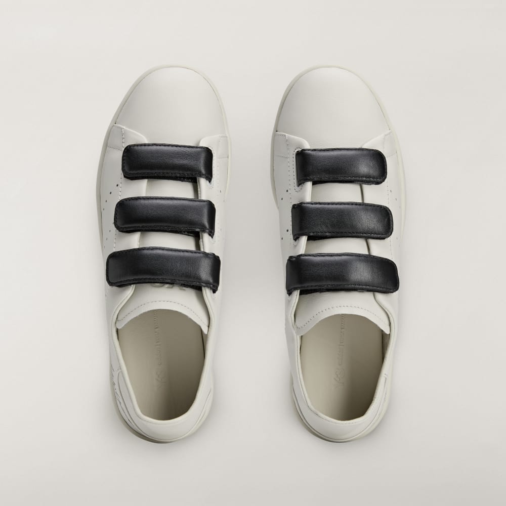 Кроссовки Adidas Y-3 Stan Smith Hook-And-Loop, цвет Orbit Grey/Orbit Grey/Black — фото 2
