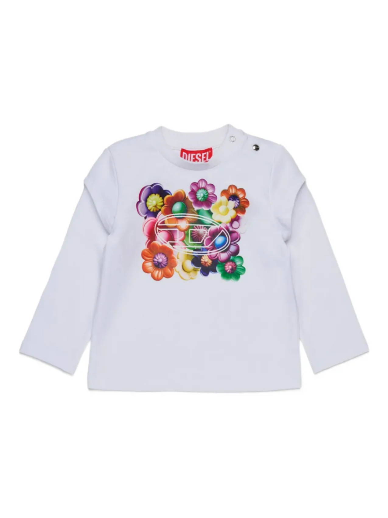 

Diesel Kids футболка Tesbib, белый