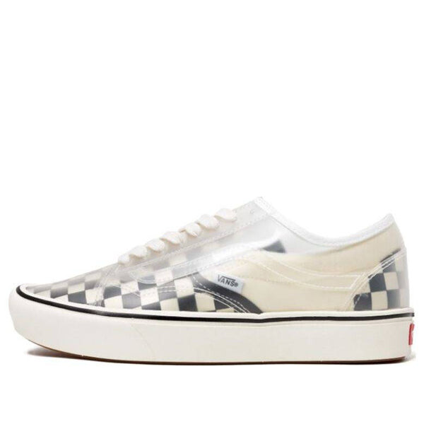 

Кроссовки comfycush slip-skool 'checkerboard - white' Vans, черный