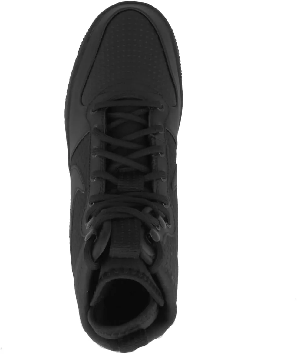 Мужские кроссовки Nike Court Borough Mid Winter с высоким воротником, черный — фото 4