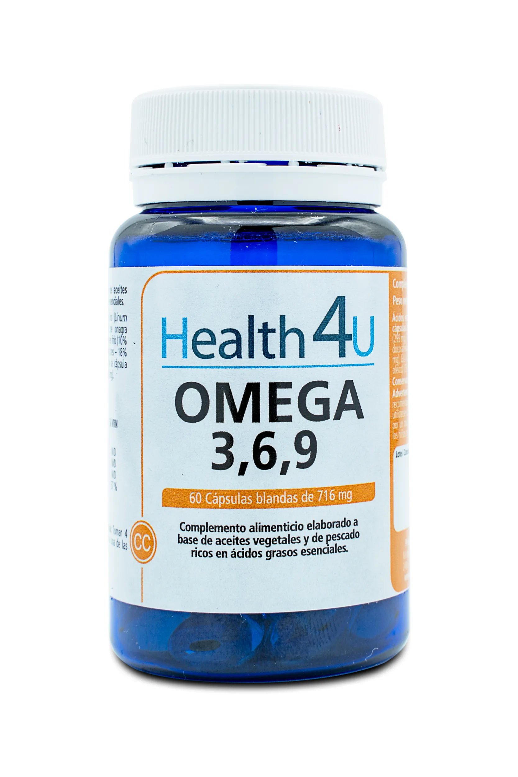 

Незаменимые жирные кислоты Omega 3,6 Y 9 H4U, 60 UD