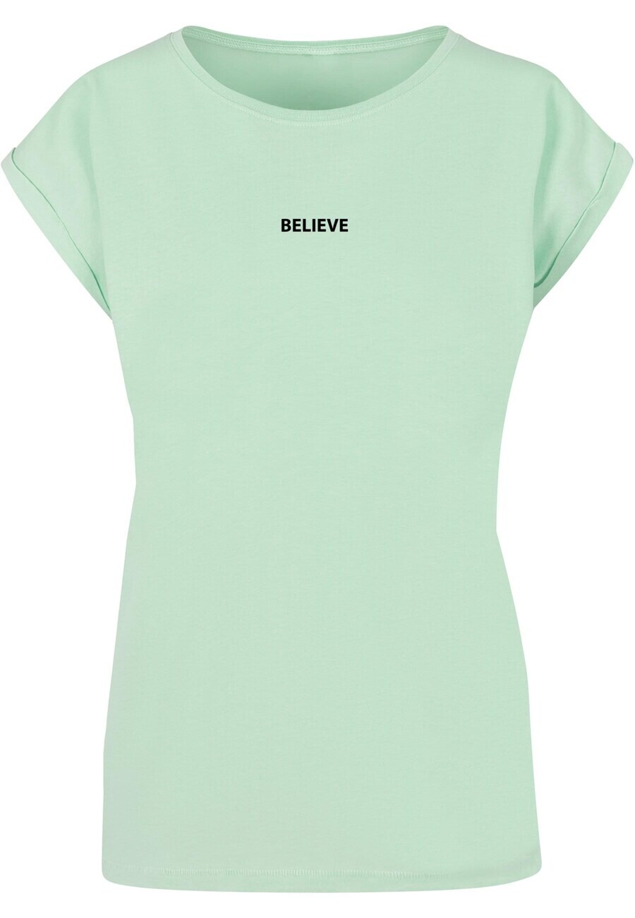 

Футболка Merchcode BELIEVE FRONT, цвет Mint