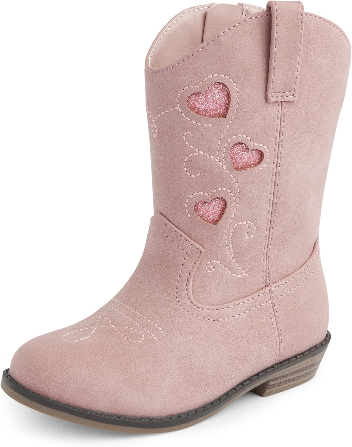 

Gymboree и западные детские сапожки для малышей Cowgirl, Pink Hearts